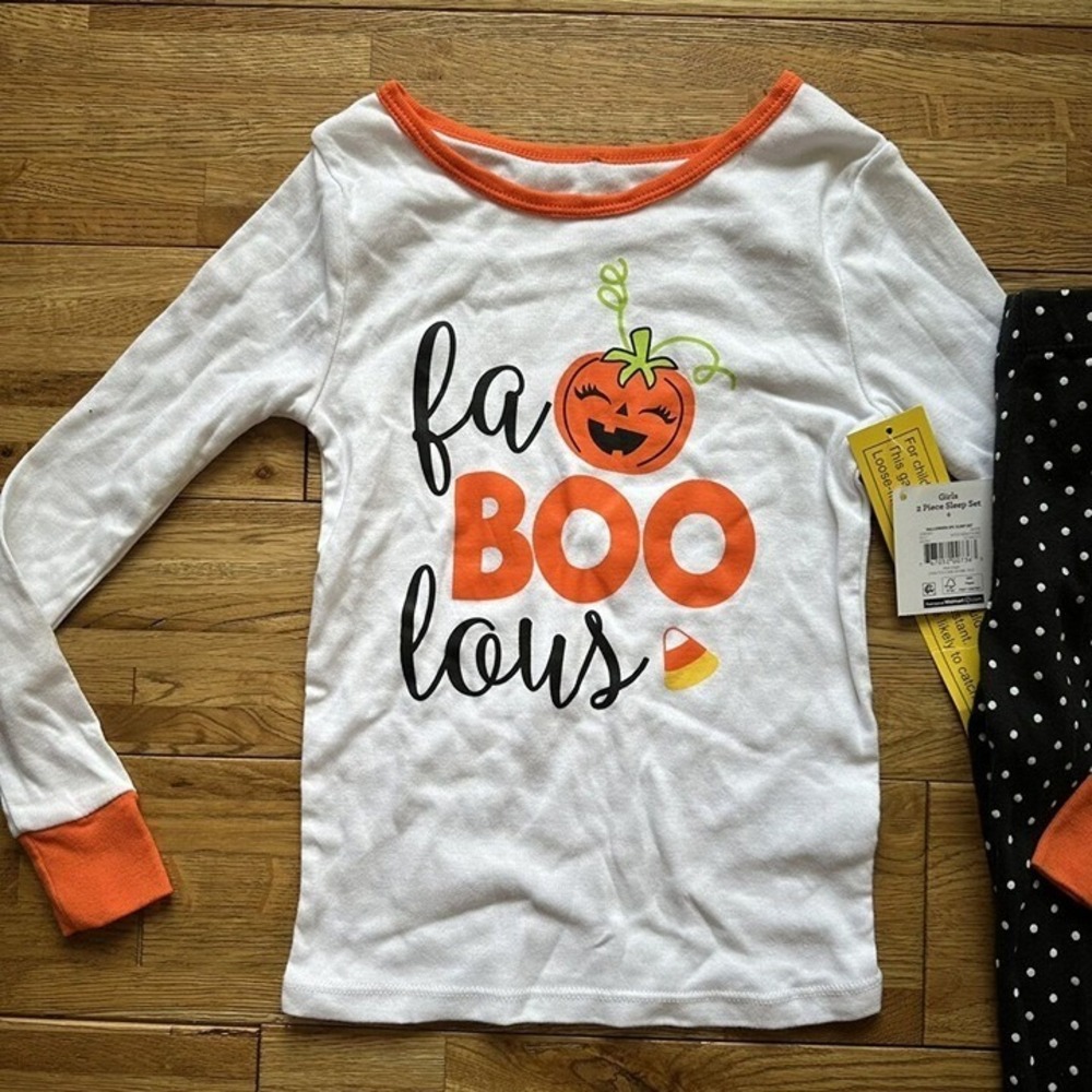 NWT Way To Celebrate Halloween Pajamas Size 6 - Picture 7 of 8